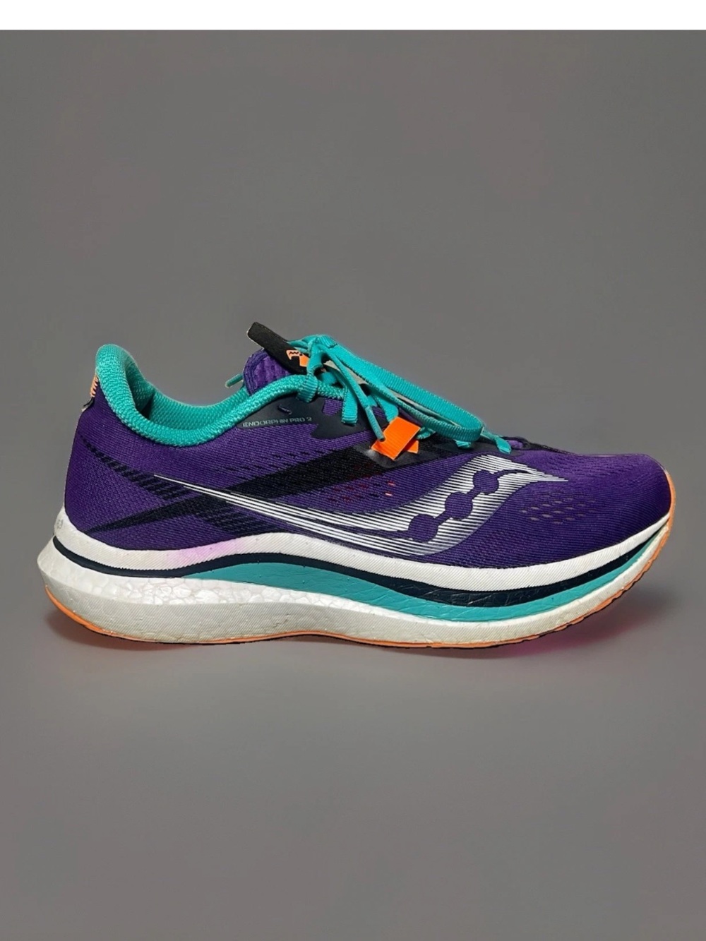 Saucony Endorphin Pro 2 Women’s Purple Running Shoes Size 9